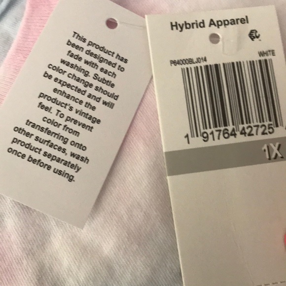 Last 1 - NEW GRAPHIC Blondie tie dyed plus size top - Picture 8 of 8